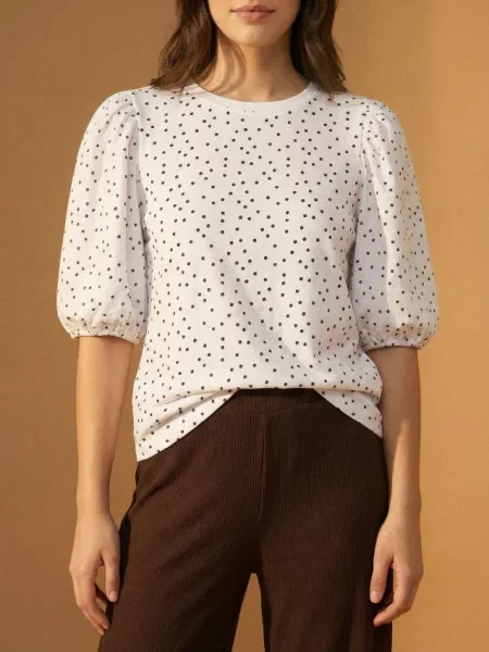 Блузка Sinsay в горошек