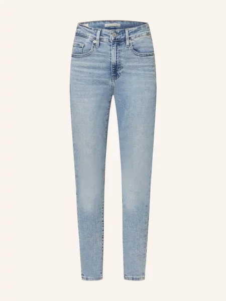 Levi's® Skinny Džíny High Rise Skinny 01 light indigo worn in