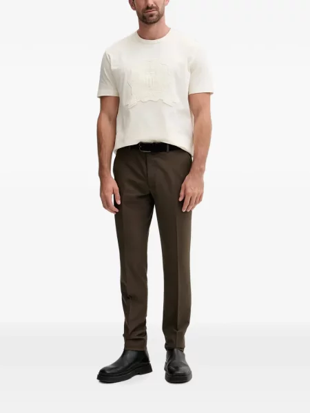 Tricou Gant cu broderie