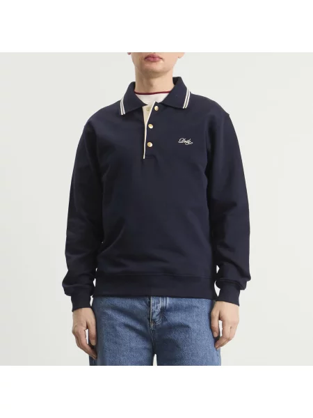 Koszulka polo Drole De Monsieur granatowa