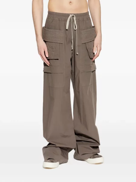 Raišteliu kelnės Rick Owens Drkshdw ruda