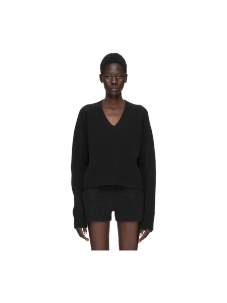 Sweter Rick Owens wełniany czarny