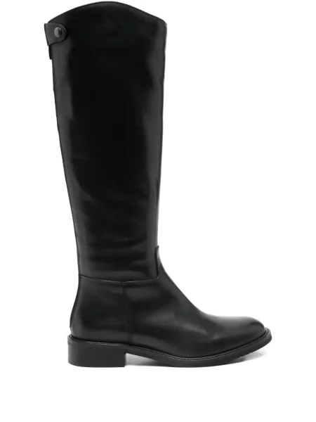 Cizme Julie Dee din piele negru