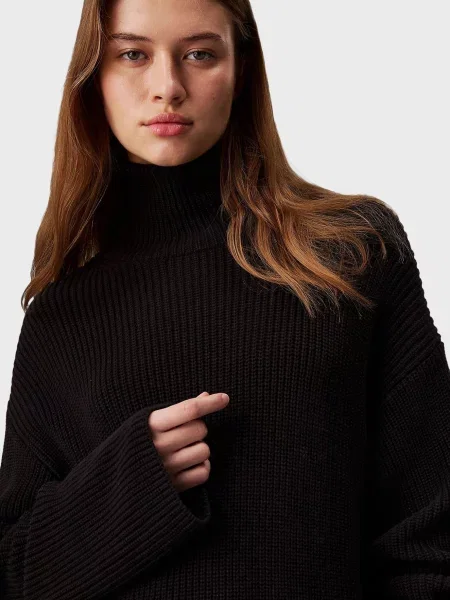Джинсовое платье Calvin Klein Jeans чанки черное