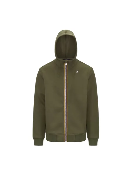 Bluza rozpinana K-way zielona