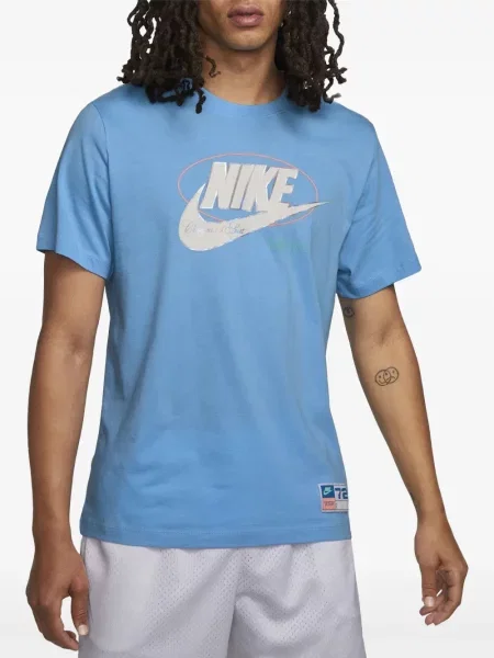 Тениска Nike кепър в тропически десен кафяво