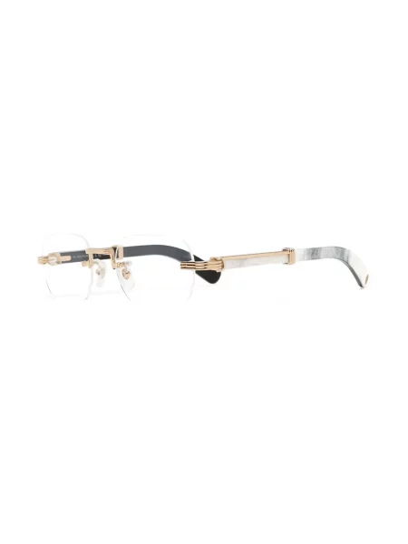 Saulės akiniai Cartier Eyewear auksinė