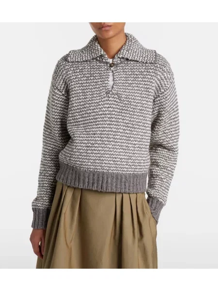 Vlnená polokošeľa Polo Ralph Lauren sivá