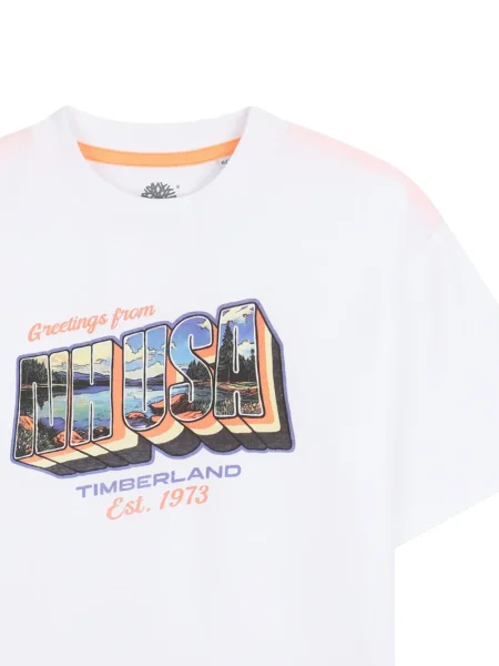 Dětské tričko Timberland bílé