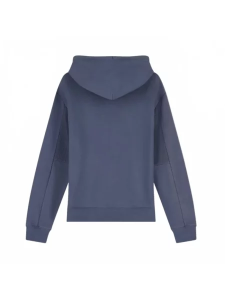 Bluza z kapturem Emporio Armani Ea7 z kapturem niebieska