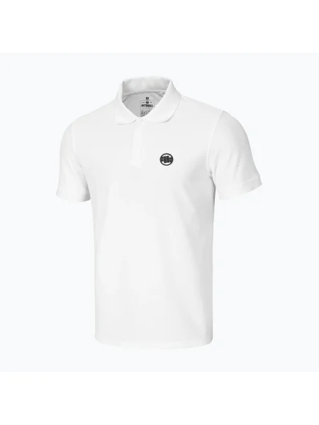 Tricou polo Pitbull West Coast Rockey pentru bărbați alb