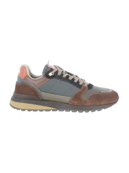 Sneakersy Ambitious skórzane typu teddy brązowe