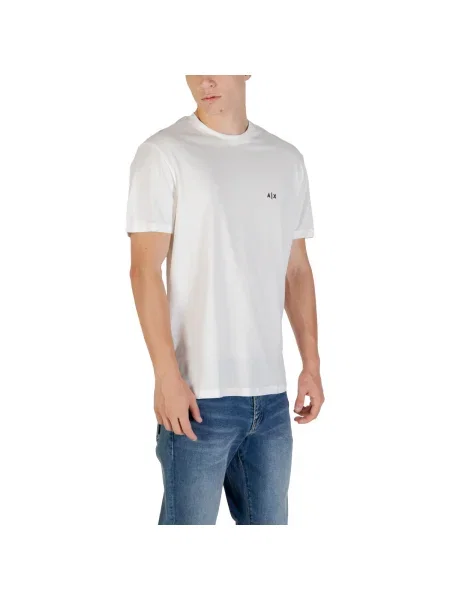Tricou Eax alb