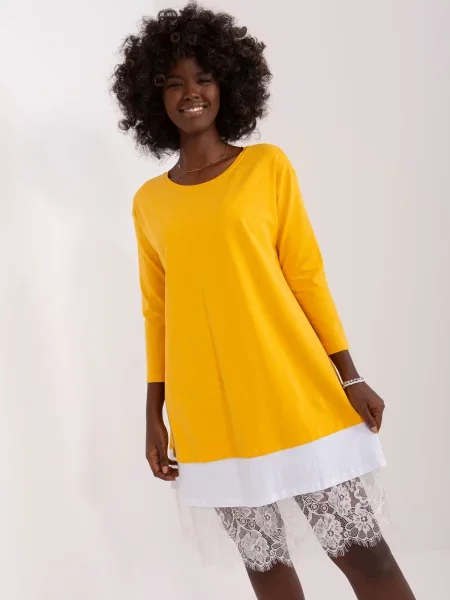 Rochie Fashionhunters de costum galben