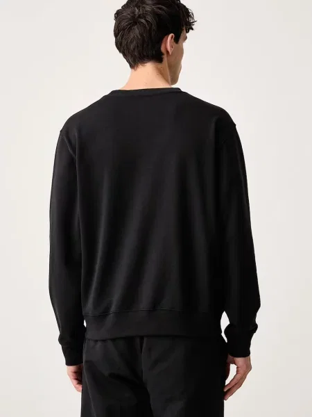 The North Face bluza z bawełną Essential czarna