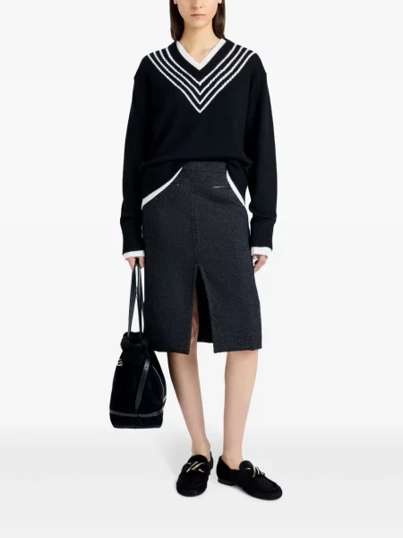 Pulover Proenza Schouler White Label alb