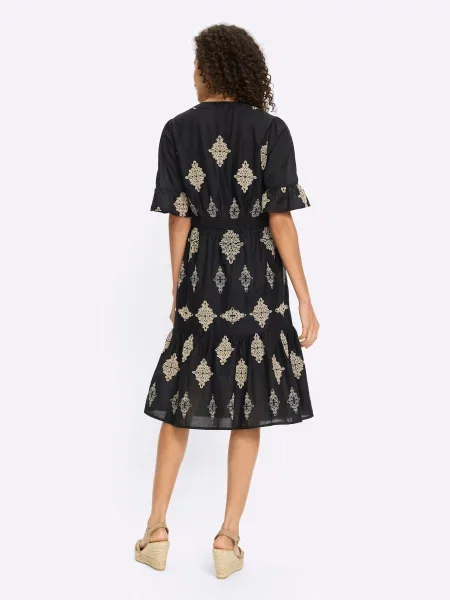 Heine Rochie bej negru