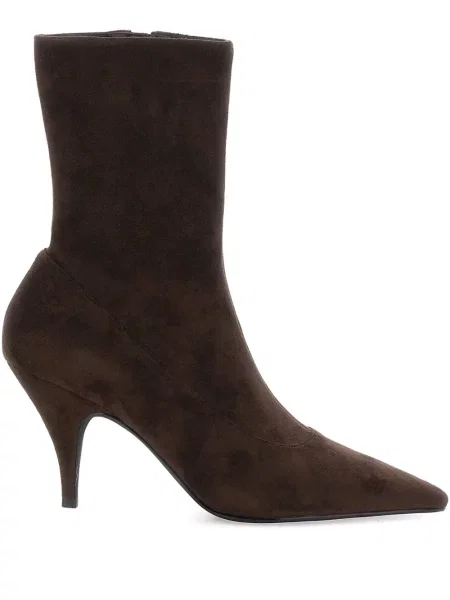 Cizme scurte Jeffrey Campbell maro