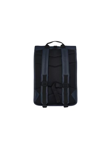 Plecak miejski Rains Rucksack Rolltop 17 l navy niebieski