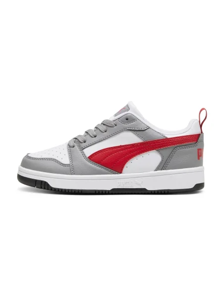 Detské tenisky Puma Rebound V6 Lo Jr sivá