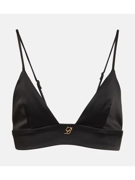Sutien Blumarine din satin negru