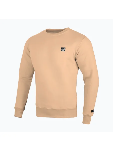 Мъжки суитшърт Octagon Small Logo бежов