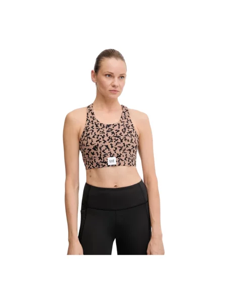 Stanik sportowy Ea7 Emporio Armani beżowy