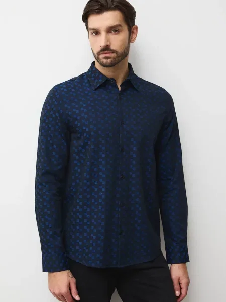 Košile Medicine tmavomodrá