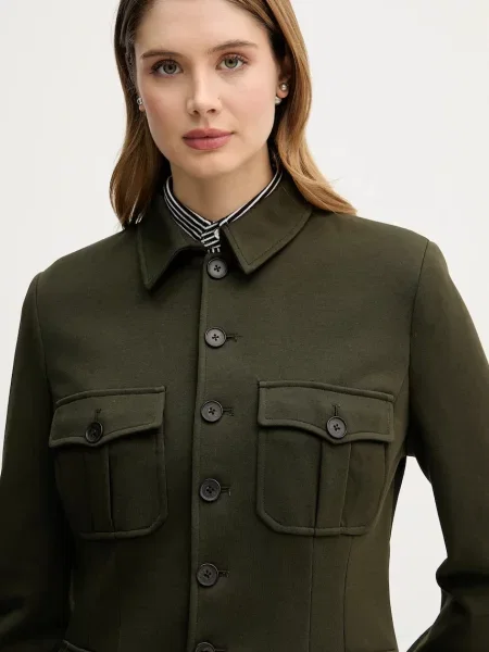 Піджак Polo Ralph Lauren однобортний однотонний зелений