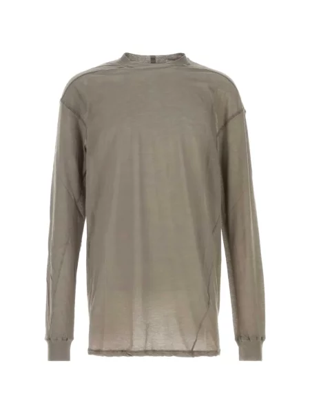 Lung tricou Rick Owens gri