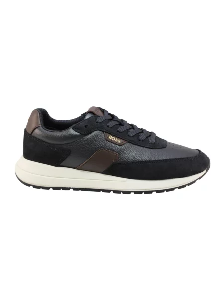 Sneakersy Boss niebieskie