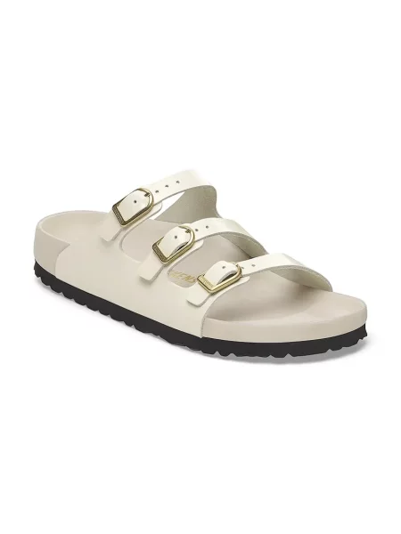 Birkenstock Klapki Florida Exq Lena Hs weiss białe