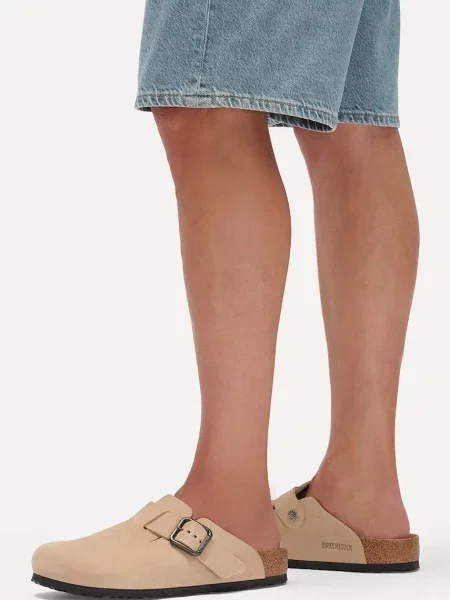 Мюли Birkenstock из нубука