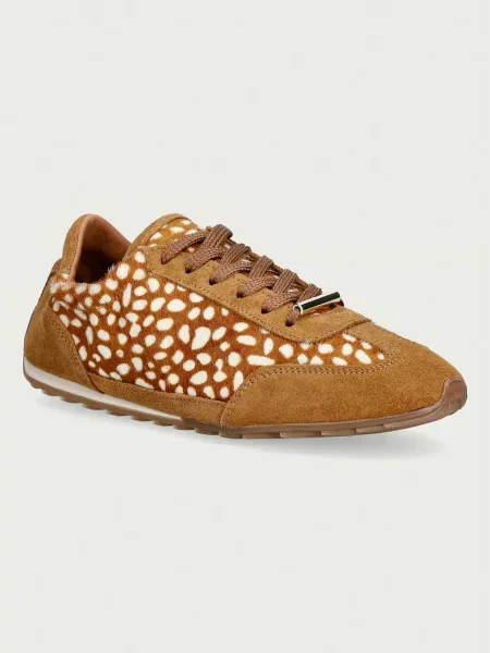 Steve Madden Bobby-A sneakers pentru femei din piele întoarsă maro