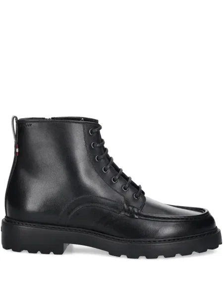 Botine Bally din piele negru