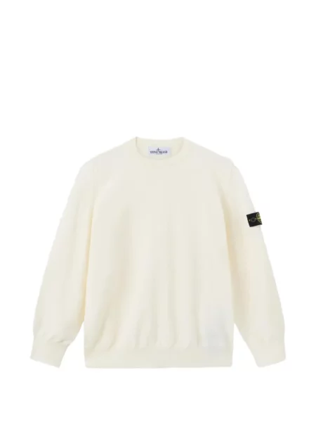 Dětské svetr Stone Island bílý