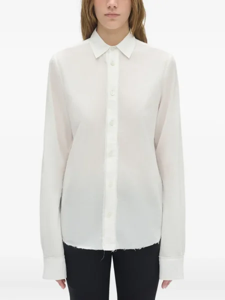 Cămașă Ann Demeulemeester lungă alb