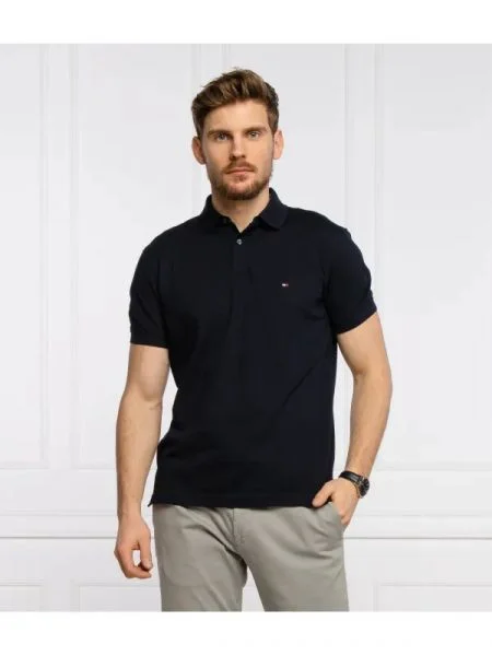 Tommy Hilfiger Tenisz póló | pique kék
