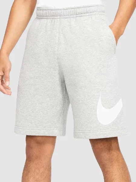 Короткие шорты Nike серые