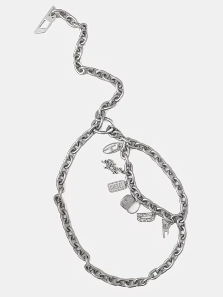 Diesel DIESEL LOGO B- MULTICHARM CHAI сиво