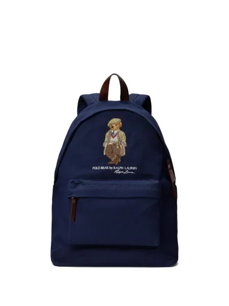 Chiloți Polo Ralph Lauren din țesătură twill cu autograf cu glugă albastru
