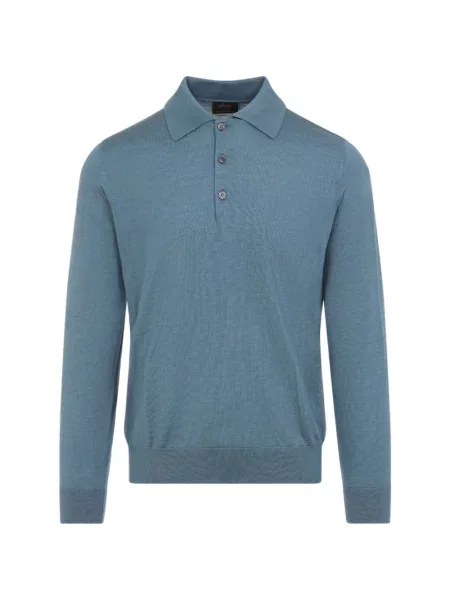 Tricou polo Brioni albastru