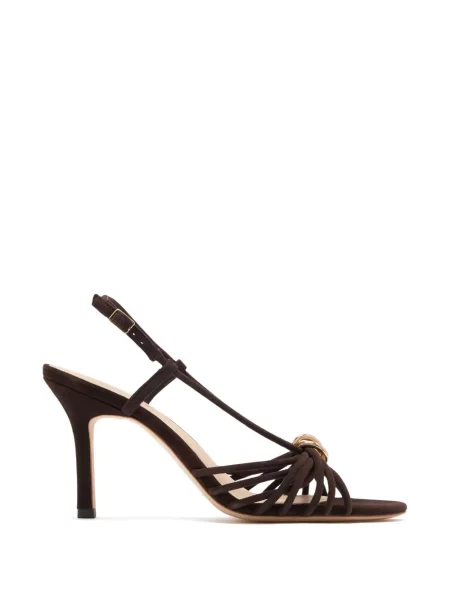 Sandale Loeffler Randall cu bretele maro