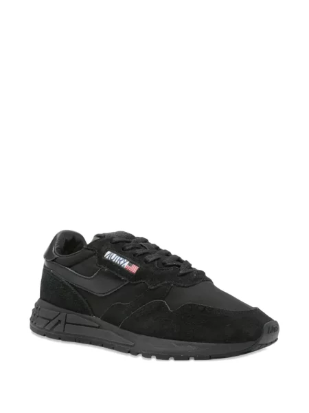Sneakerși Autry din piele de căprioară negru