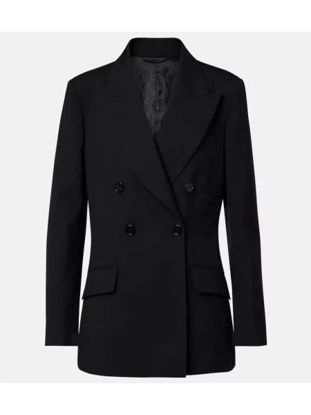Vuneni blejzer Gucci crna