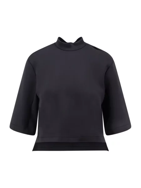 Top Moncler neoprenowy czarny