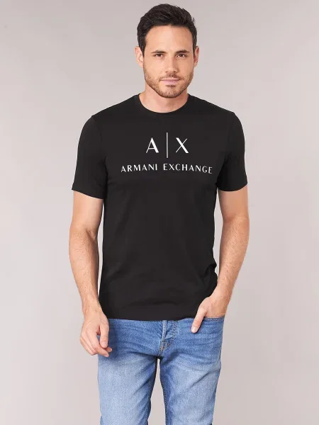 Tričko Armani Exchange čierna