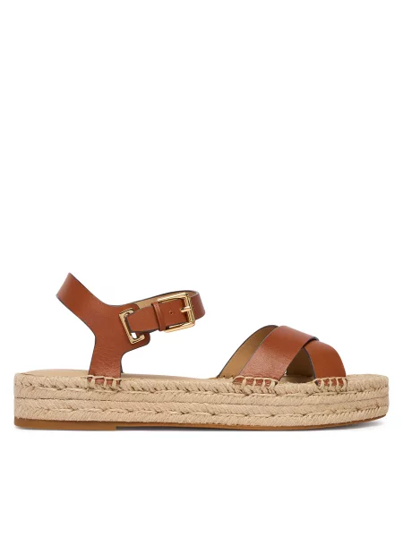 Espadrile LAUREN RALPH LAUREN rjava