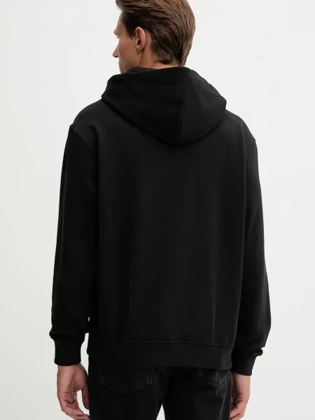 Calvin Klein kapucnis melegítőfelső férfi fekete