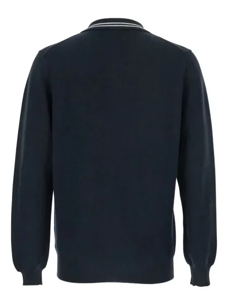 Polo Autry cu broderie albastru
